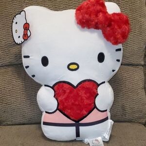 Hello Kitty White and Red Pillow